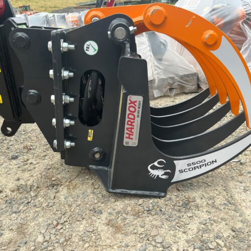 MDE HARDOX SCORPION S500 ROOT RAKE GRAPPLE