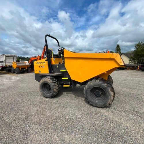 2022 MECALAC TA9 9T STRAIGHT TIP DUMPER 